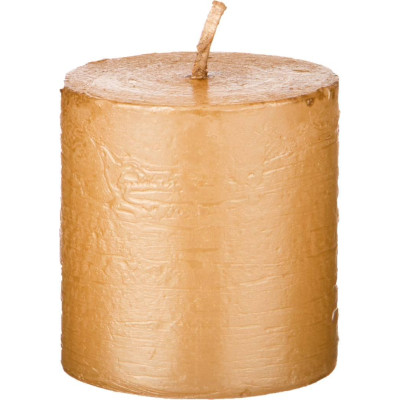 Свеча 5/5 см. золотая (кор=9шт.) ADPAL 348-539