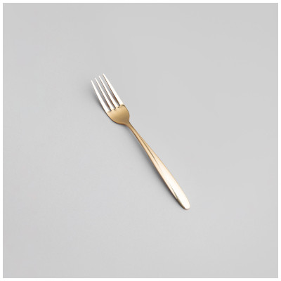 Набор столовых приборов FIORE 12 пр., пвд покрытие, цвет: шампань, сталь 18/0 AGNESS 1000-003-1