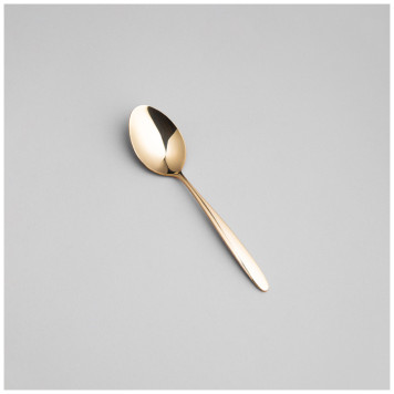 Набор столовых приборов FIORE 12 пр., пвд покрытие, цвет: шампань, сталь 18/0 AGNESS 1000-003-2