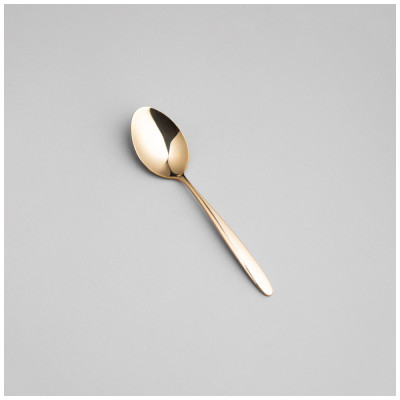 Набор столовых приборов FIORE 12 пр., пвд покрытие, цвет: шампань, сталь 18/0 AGNESS 1000-003-2