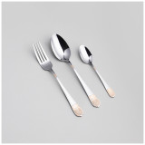 Набор столовых приборов SOLE 18 пр., сталь 18/0 AGNESS 1000-008