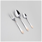 Набор столовых приборов SOLE 18 пр., сталь 18/0 AGNESS 1000-008