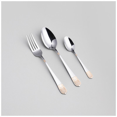 Набор столовых приборов SOLE 18 пр., сталь 18/0 AGNESS 1000-008