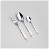 Набор столовых приборов SOLE 12 пр., сталь 18/0 AGNESS 1000-009