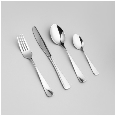Набор столовых приборов SOLDI 24 пр., сталь 18/10 AGNESS 1000-013