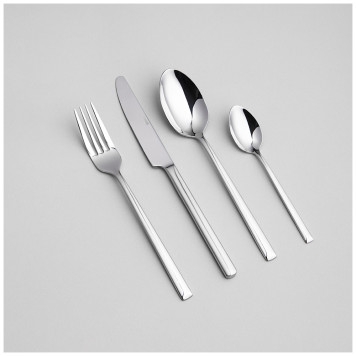 Набор столовых приборов GLORIA 24 пр., сталь 18/10 AGNESS 1000-019