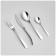 Набор столовых приборов DOLCE 24 пр., сталь 18/10 AGNESS 1000-025