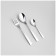 Набор столовых приборов DOLCE 18 пр., сталь 18/10 AGNESS 1000-027