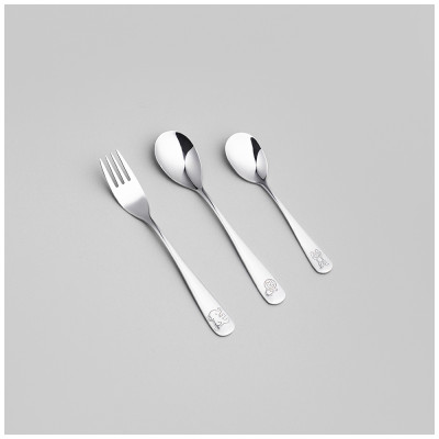 Набор детских столовых приборов zoo 3 пр AGNESS 1000-028