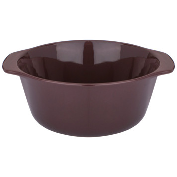 Форма для запекания со стеклянной жаропрочной крышкой 28*23*13,4см 2,5л коричневая (кор=6шт.) AGNESS 189-314-1