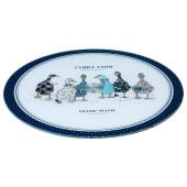 Тортовница вращающаяся "ГУСИ" 32*2,5 см AGNESS 357-242