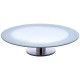 Тортовница на ножке "SILVER MIRROR" 30*7 см AGNESS 357-255-1