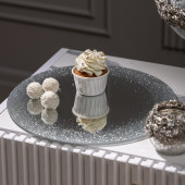 Блюдо сервировочное "SILVER MIRROR" 30 см AGNESS 357-257