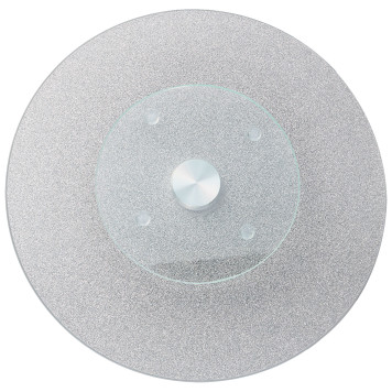 Тортовница вращающаяся "SILVER MIRROR" 30 см AGNESS 357-260-1