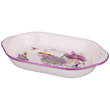 Блюдо "ЛАВАНДОВАЯ ВЕСНА" 28*17,5*4,5 см (кор=18шт.) AGNESS 358-1108