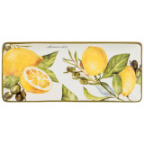 Блюдо "ЛЕМОН ТРИ" 28*12*3 см (кор=32шт.) AGNESS 358-1539