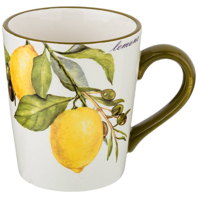 Кружка "ЛЕМОН ТРИ" 400 мл (кор=36шт.) AGNESS 358-1548