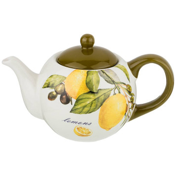 Чайник "ЛЕМОН ТРИ" 22,5*13,5*14,5 см 900 мл (кор=12шт.) AGNESS 358-1563