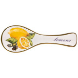 Подставка под ложку "ЛЕМОН ТРИ" 25*9*2,5 см (кор=48шт.) AGNESS 358-1575