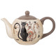 Чайник "ПАРИЖСКИЕ КОТЫ" 22,5*13,5*14,5 см 900 мл (кор=16шт.) AGNESS 358-1723