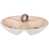 Менажница 3 секции "ПАРИЖСКИЕ КОТЫ" 22*7,5 см (кор=16шт.) AGNESS 358-1905