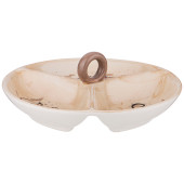 Менажница 3 секции "ПАРИЖСКИЕ КОТЫ" 22*7,5 см (кор=16шт.) AGNESS 358-1905