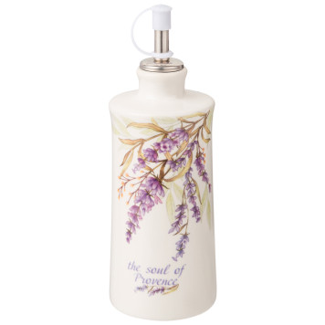 Набор для масла/уксуса "ДУША ПРОВАНСА" 2пр. 6,5*6,5 см. высота=14,5 см. / 300 мл. (кор=32наб.) AGNESS 358-2045-1