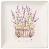 Блюдо "ДУША ПРОВАНСА" 28*28*4 см (кор=8шт.) AGNESS 358-2064