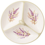 Менажница 3 секции "ДУША ПРОВАНСА" 22*22*8 см (кор=16шт.) AGNESS 358-2067