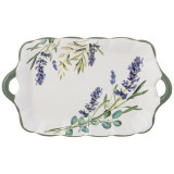 Блюдо "ЛАВАНДА" 23,5*14*2,5 см (кор=36шт.) AGNESS 358-2142