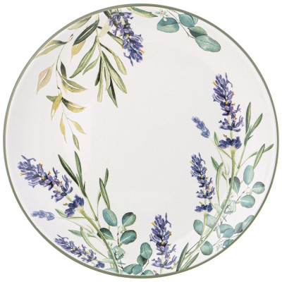 Тарелка обеденная "ЛАВАНДА" 26*3 см (кор=16шт.) AGNESS 358-2146