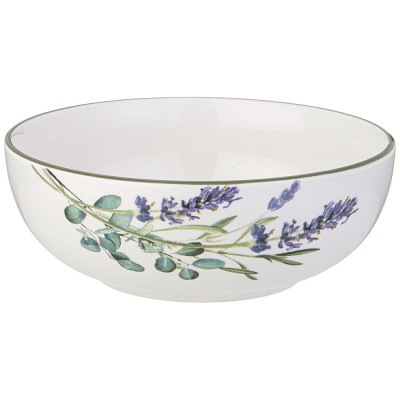 Салатник "ЛАВАНДА" 16,5*6 см 800 мл (кор=24шт.) AGNESS 358-2148