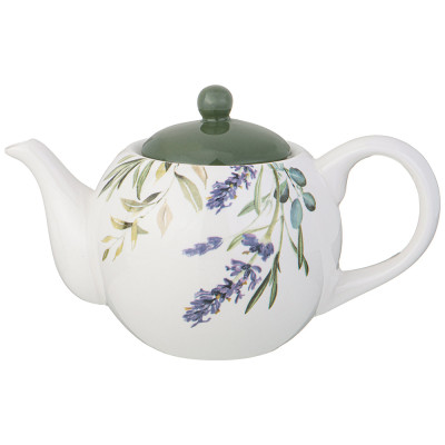 Чайник "ЛАВАНДА" 22,5*13*14,5 см 900 мл (кор=12шт.) AGNESS 358-2149