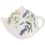 Подставка под чайный пакетик "ЛАВАНДА" 12*8,5 см*1,5 см (кор=144шт.) AGNESS 358-2159