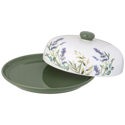 Блюдо для блинов "ЛАВАНДА" 23*10 см (кор=12шт.) AGNESS 358-2160-1