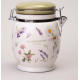 Банка "FLOWER STORY" 11,5*15 см 750 мл (кор=24шт.) AGNESS 358-2181