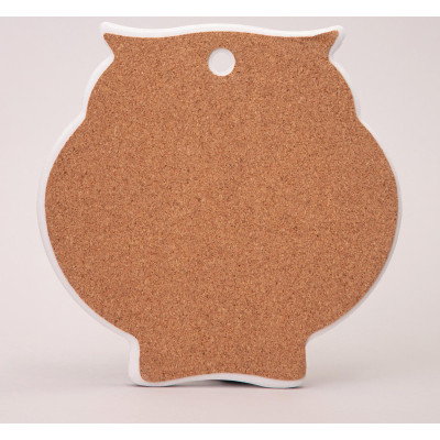 Подставка под горячее "FLOWER STORY" 16*16*1 см (кор=48шт.) AGNESS 358-2189-4