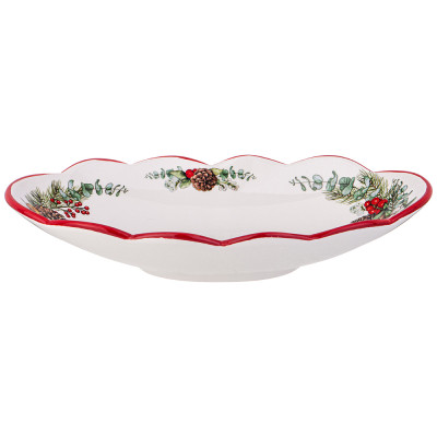 Блюдо "CELEBRATION" 30,7*17,7*6 см (кор=18шт.) AGNESS 358-2260