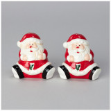 Соль перец “с новым годом!" 2 шт. 7*5,2*7 см (кор=60шт.) AGNESS 358-2272