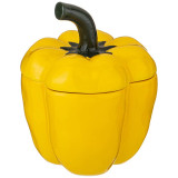 Блюдо для запекания с крышкой "ПЕРЕЦ" 730 мл. 14*13*17 см. коллекция "IL RACCOLTO" (кор=18шт.) AGNESS 490-424