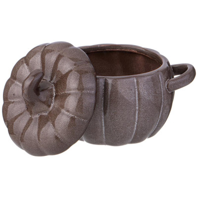 Блюдо для запекания с крышкой "ТЫКВА" 600 мл. 17.7*13*12 см AGNESS 490-471-1