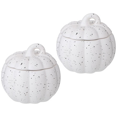 Набор горшочков для запекания с крышкой "ТЫКВА" из 2-х шт. по 250 мл AGNESS 490-472