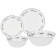 Набор столовый BON APPETIT 19пр: 24см/21,5см/15см/19см AGNESS 598-071