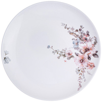 Набор столовый FLOWER SYMPHONY 19пр: 24см/21,5см/15см /19см AGNESS 598-077-2