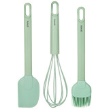 Набор: венчик, лопатка, кисточка , 3 предмета (мал=12шт) AGNESS 671-002