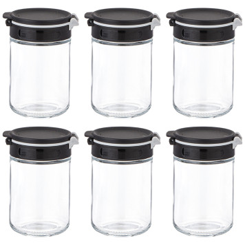 Набор емкостей для специй 6шт 200мл AGNESS 671-104