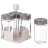 Набор емкостей для специй 4шт 100мл на подставке AGNESS 671-106