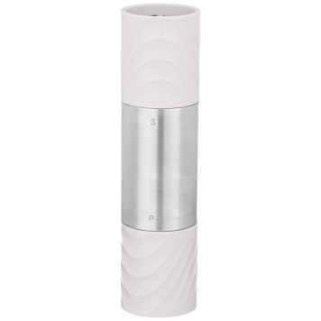 Мельница для соли и перца серая 2 в 1 AGNESS 671-114