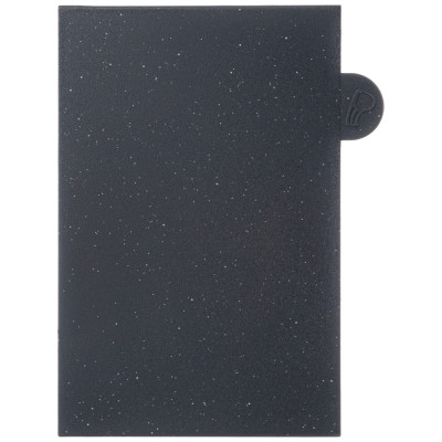 Набор из 10пр: 5 ножей, 4 доски и подставка, цвет: черный мрамор AGNESS 671-203-4