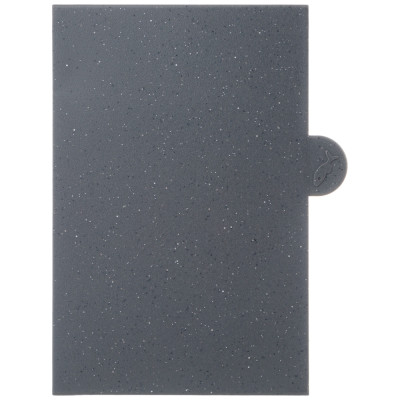 Набор из 10пр: 5 ножей, 4 доски и подставка, цвет: черный мрамор AGNESS 671-203-5